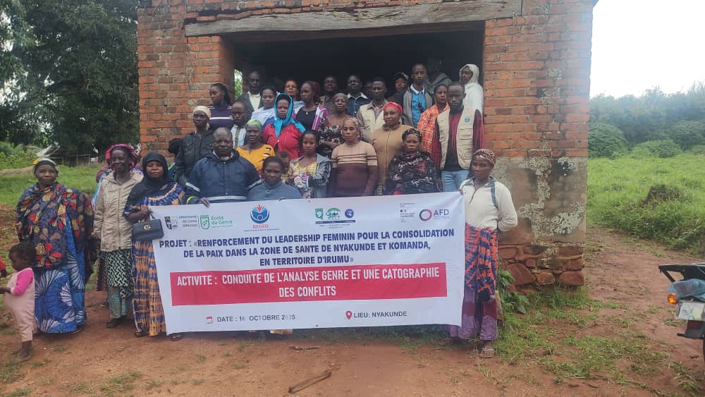 La formation axée sur le renforcement des capacités des femmes pour leur implication dans la consolidation de la paix et la cohésion sociale